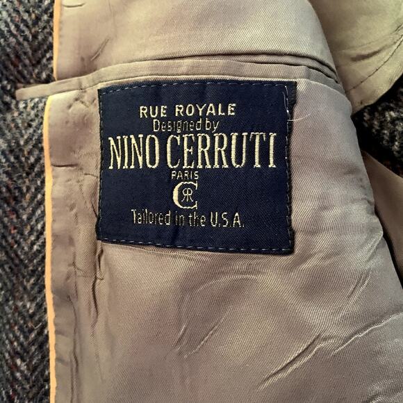 Nino Cerruti Sports Coat Blazer Jacket - Picture 8 of 13
